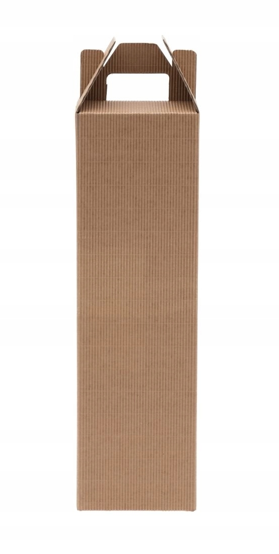 

Pudełko karbowane na wino 98x98x345mm Ozdobne