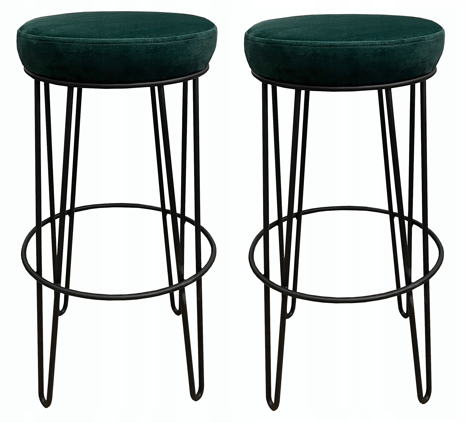 

2x Hoker niski taboret barowy metal loft wys 66 4P