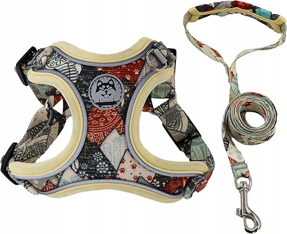 Levně Popruhy A Vodítko Pro Psa Jsou Nastavitelné, Reflexní, Prodyšné A Protiskluzové