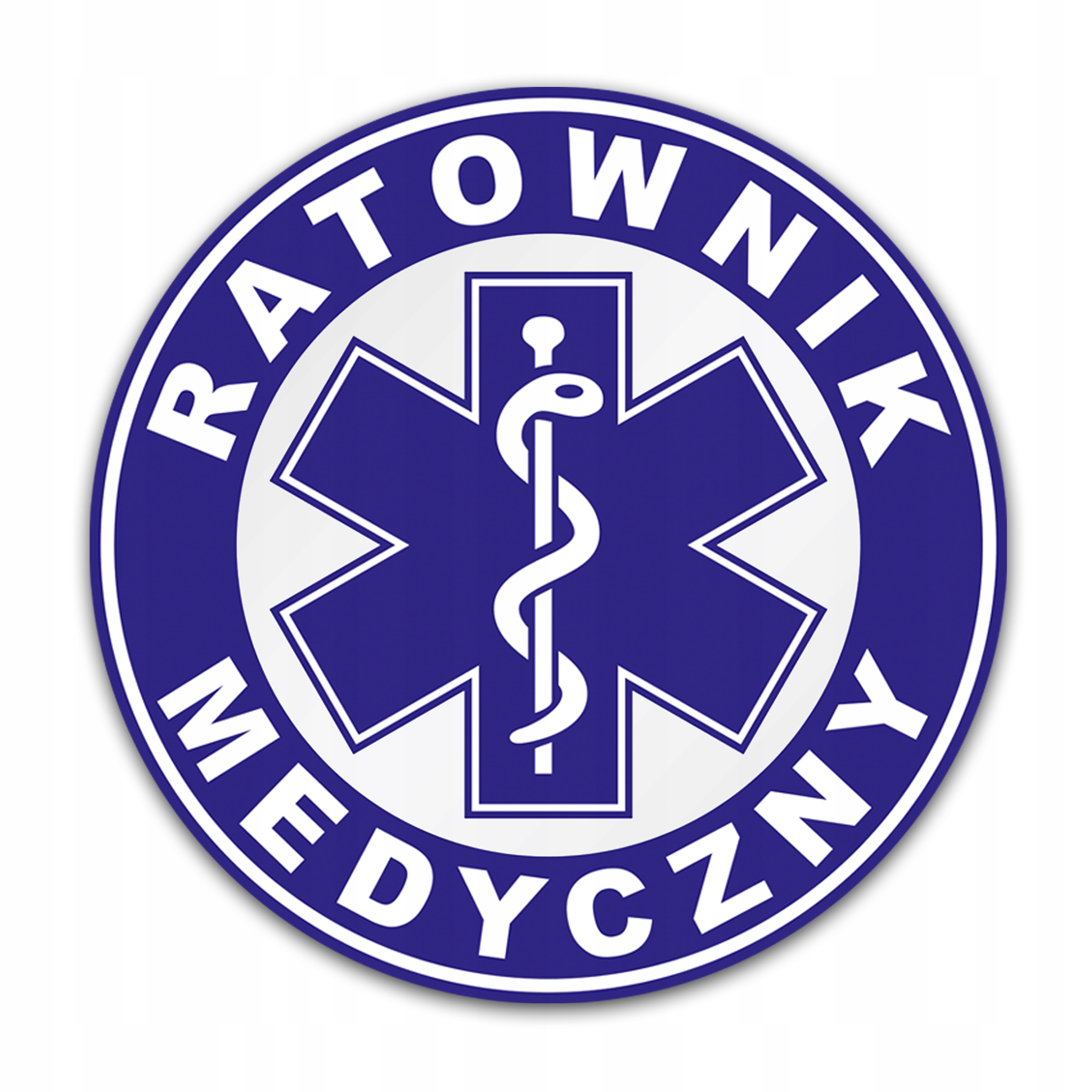 

Ratownik Medyczny Odblaskowy Naklejka 30cm
