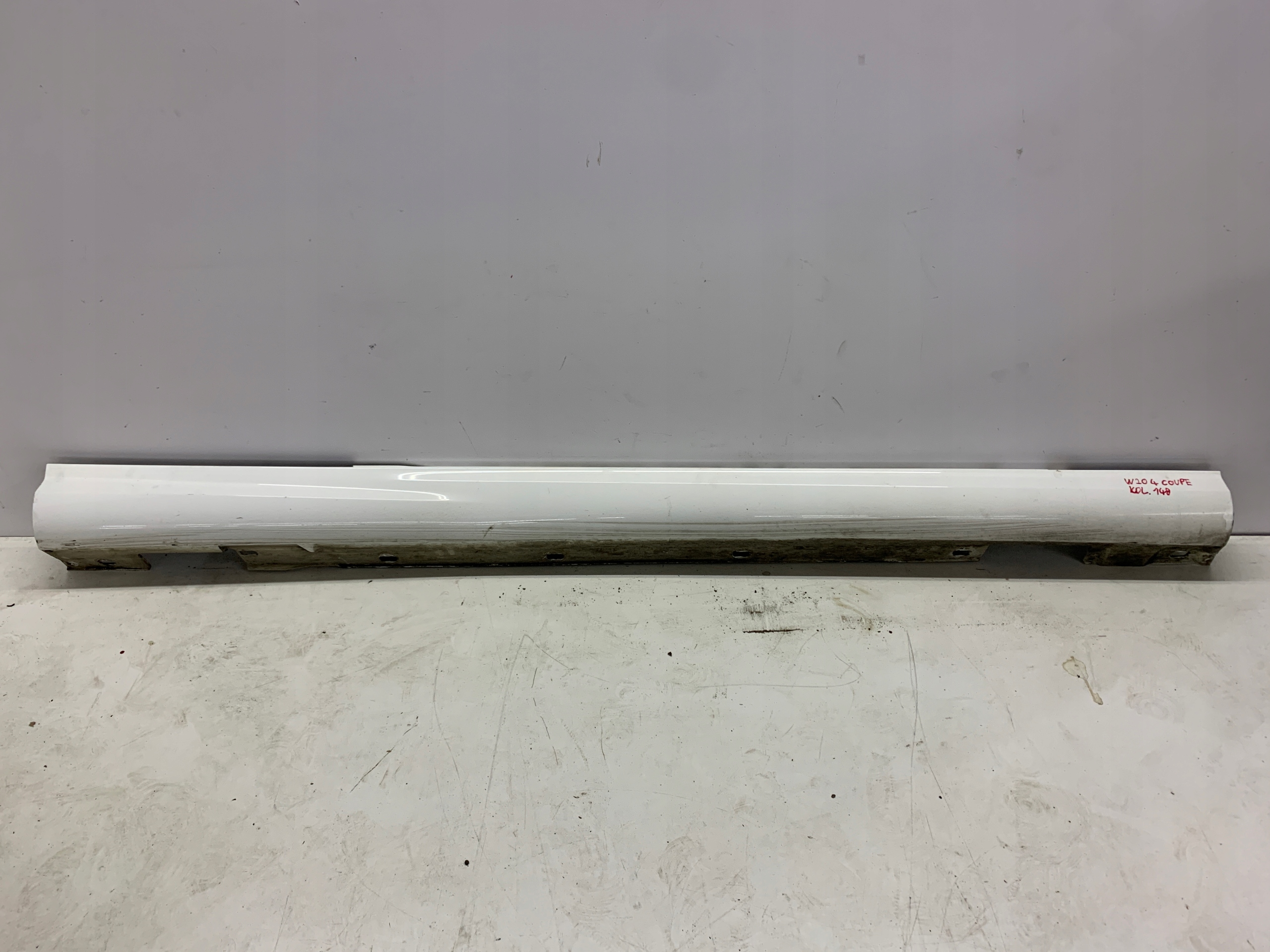 moulding cap threshold right MERCEDES W204 COUPE LIFT (2011-2014)colour 149