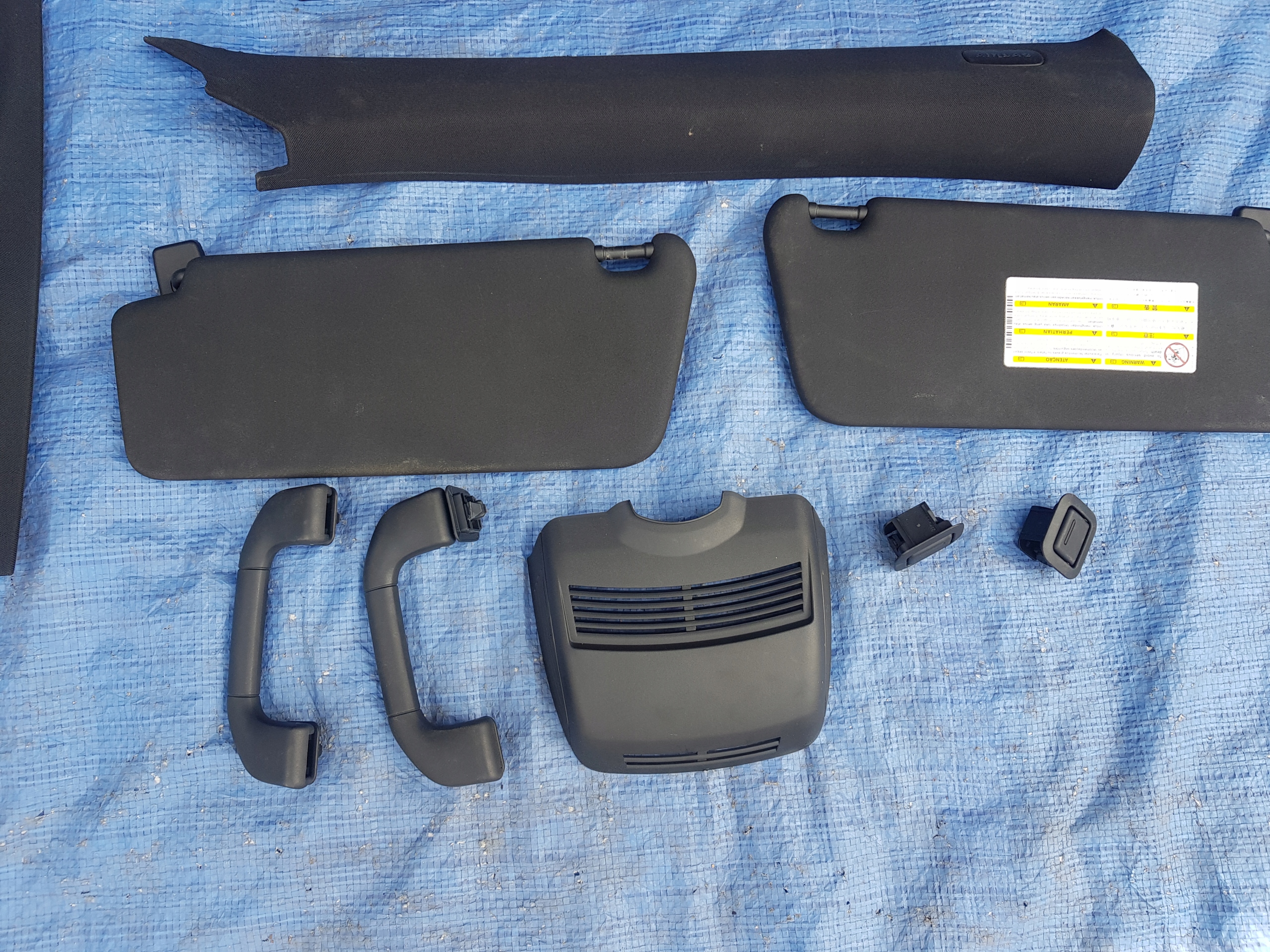 MERCEDES W207 COUPE AMG nero CIELO INTERNO SUFIT KOMPLET