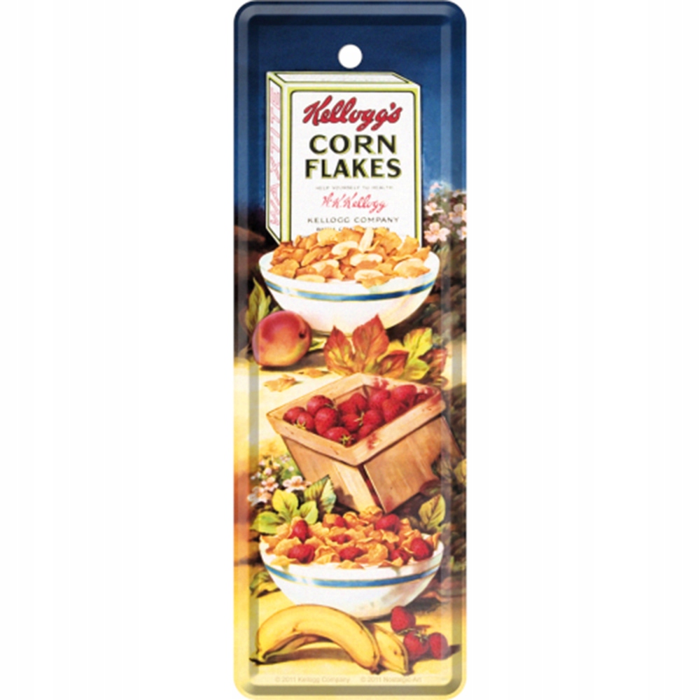 METALOWA ZAKŁADKA DO KSIĄŻKI SERIA KELLOGGS ŚWIĘTA