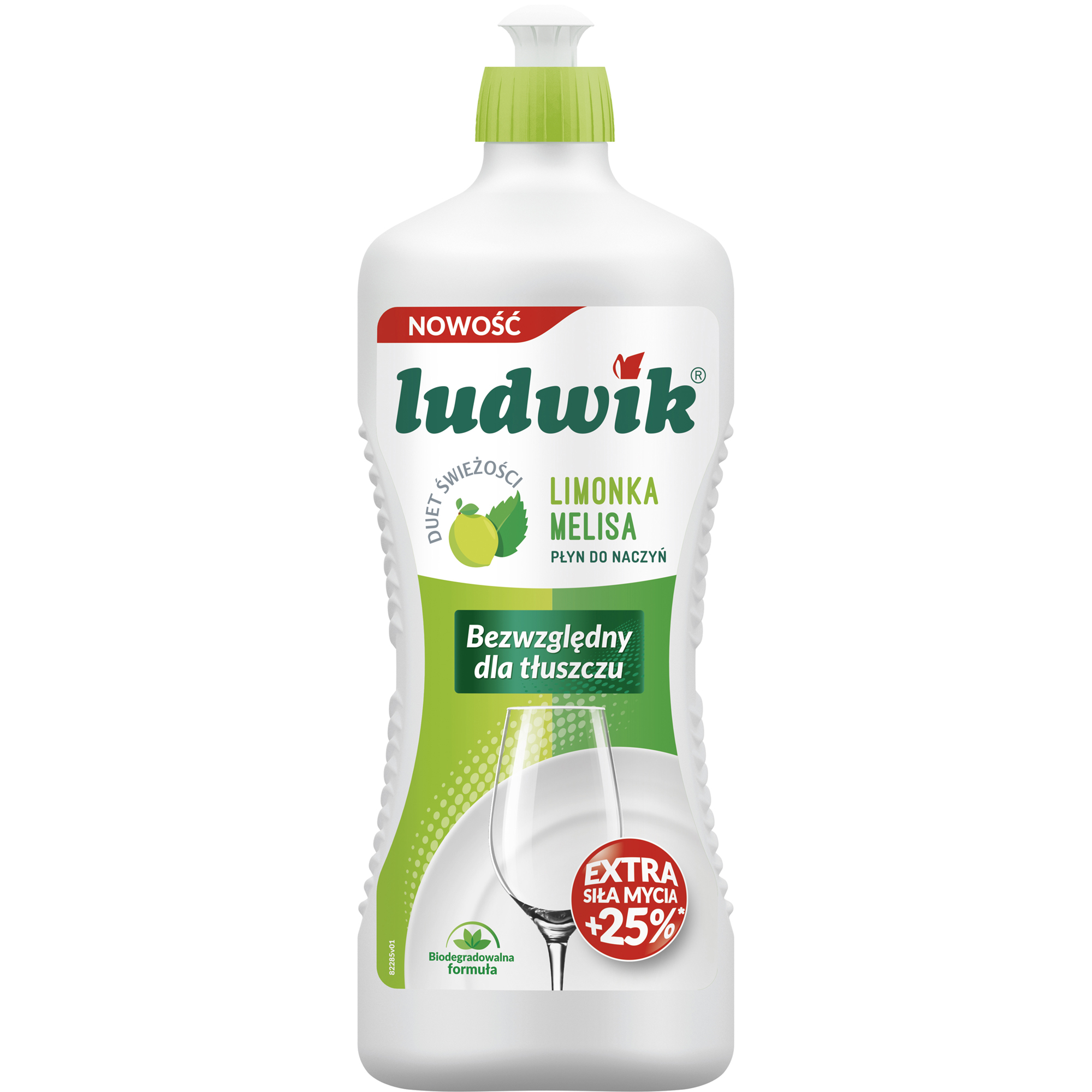 

Ludwik Płyn Do Mycia Naczyń Limonka Melisa 900g