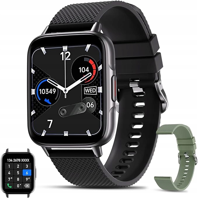 Smartwatch Męski z Funkcją Telefonu z Ekranem Dotykowym