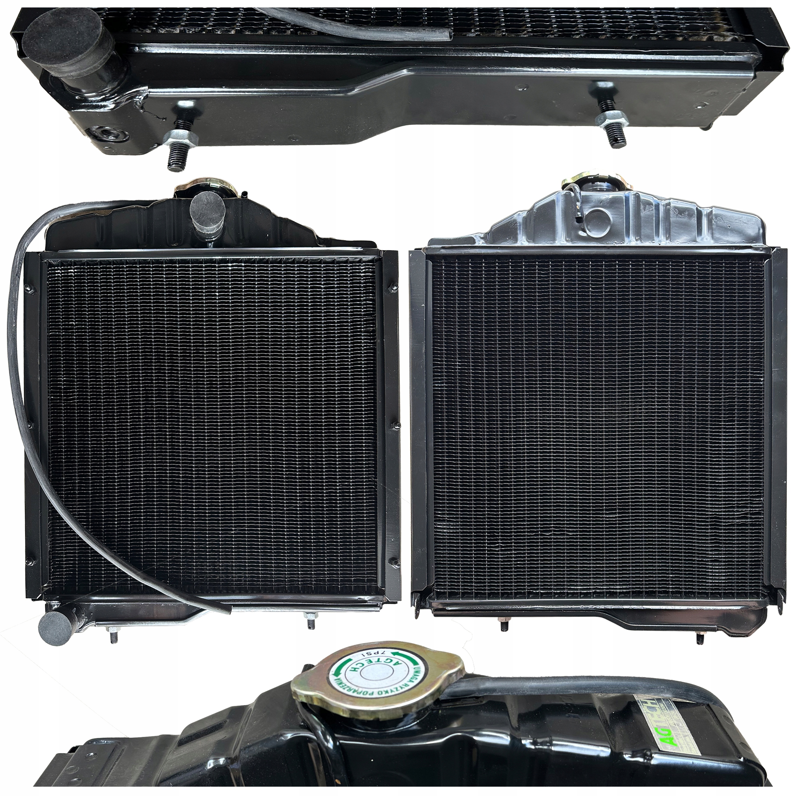 URSUS C-360 C4011 CHŁODNICA WODY 5-CIO RZĘDOWA MIEDZIANA WZMOCNIONA GRANIT