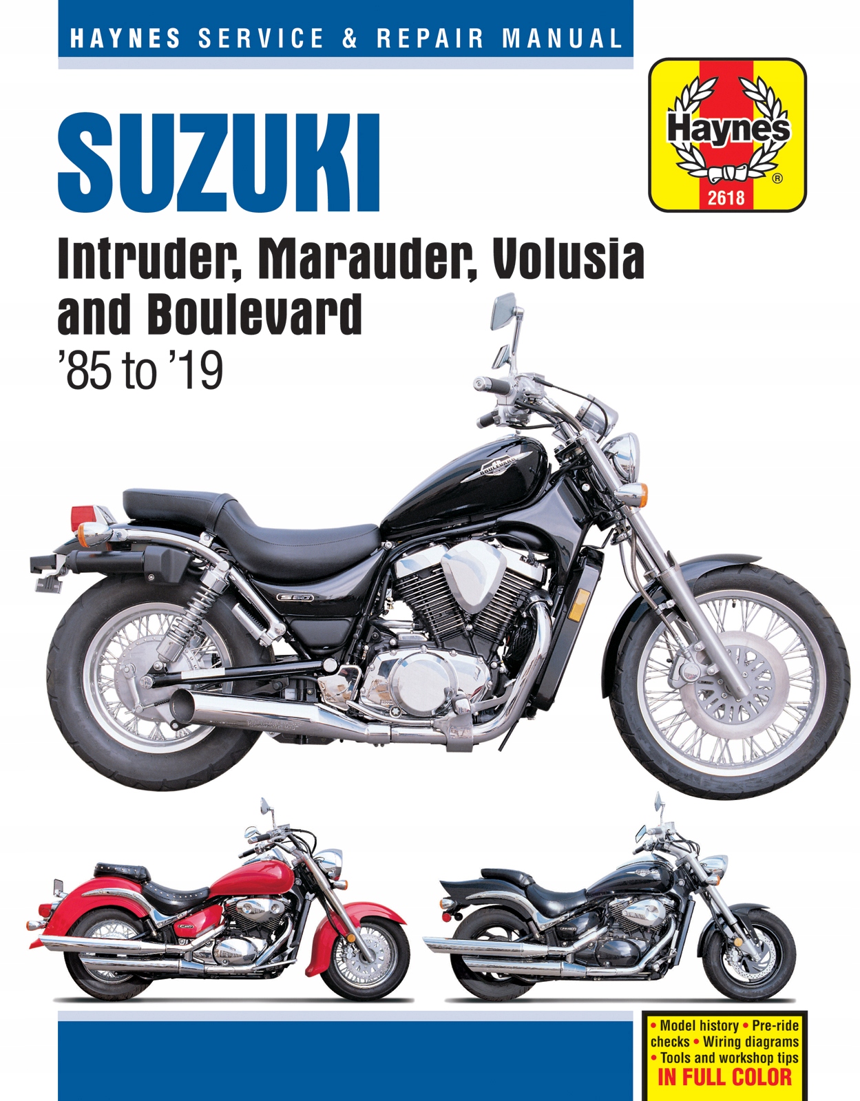 SUZUKI BOULEVARD S50 (05-09) NAPRAWA I BUDOWA