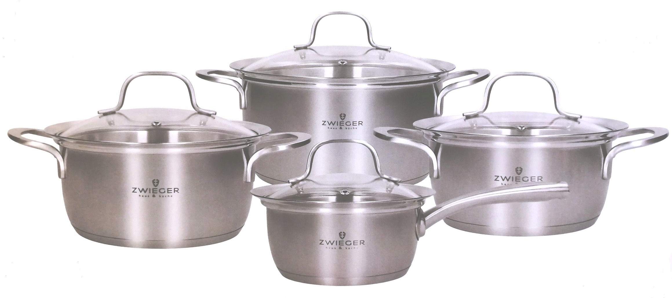 

Garnki Zwieger Sferic Zestaw Garnków Stal Inox 8