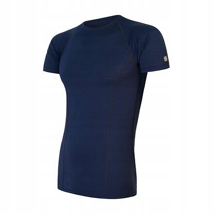 Sensor Merino Active pánské triko kr.rukáv deep blue velikost XL
