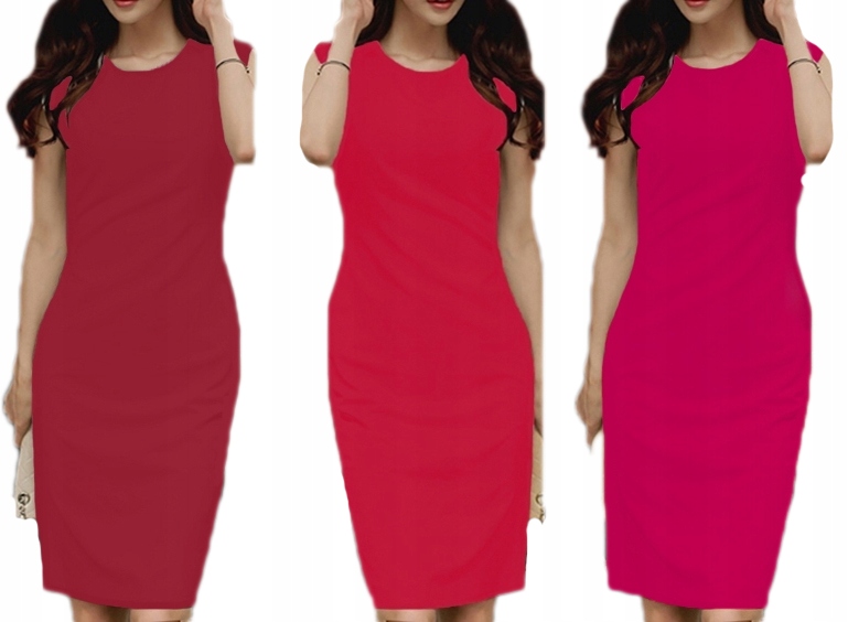 

Wyszczuplająca Klasyczna sukienka Kolory Polska Xs