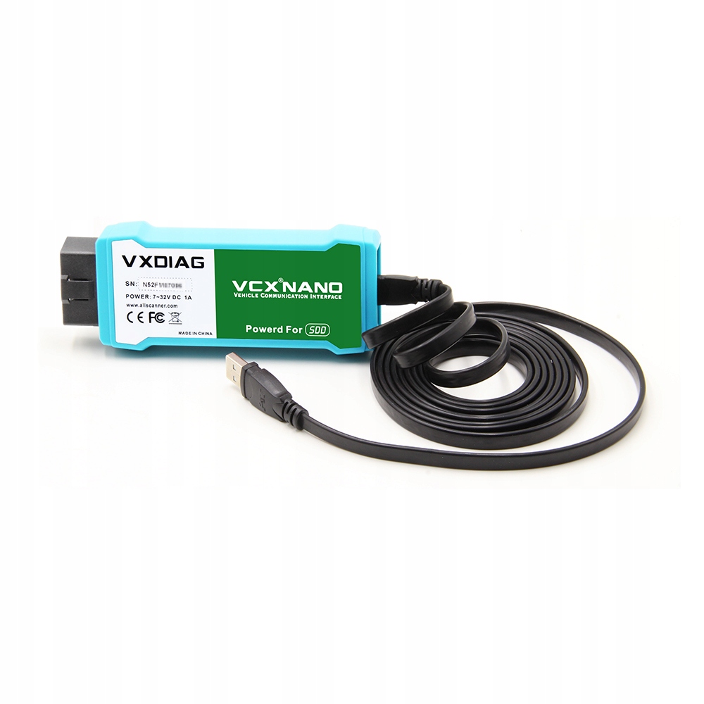 VXDIAG NANO Jaguar Land Rover do SDD interfejs