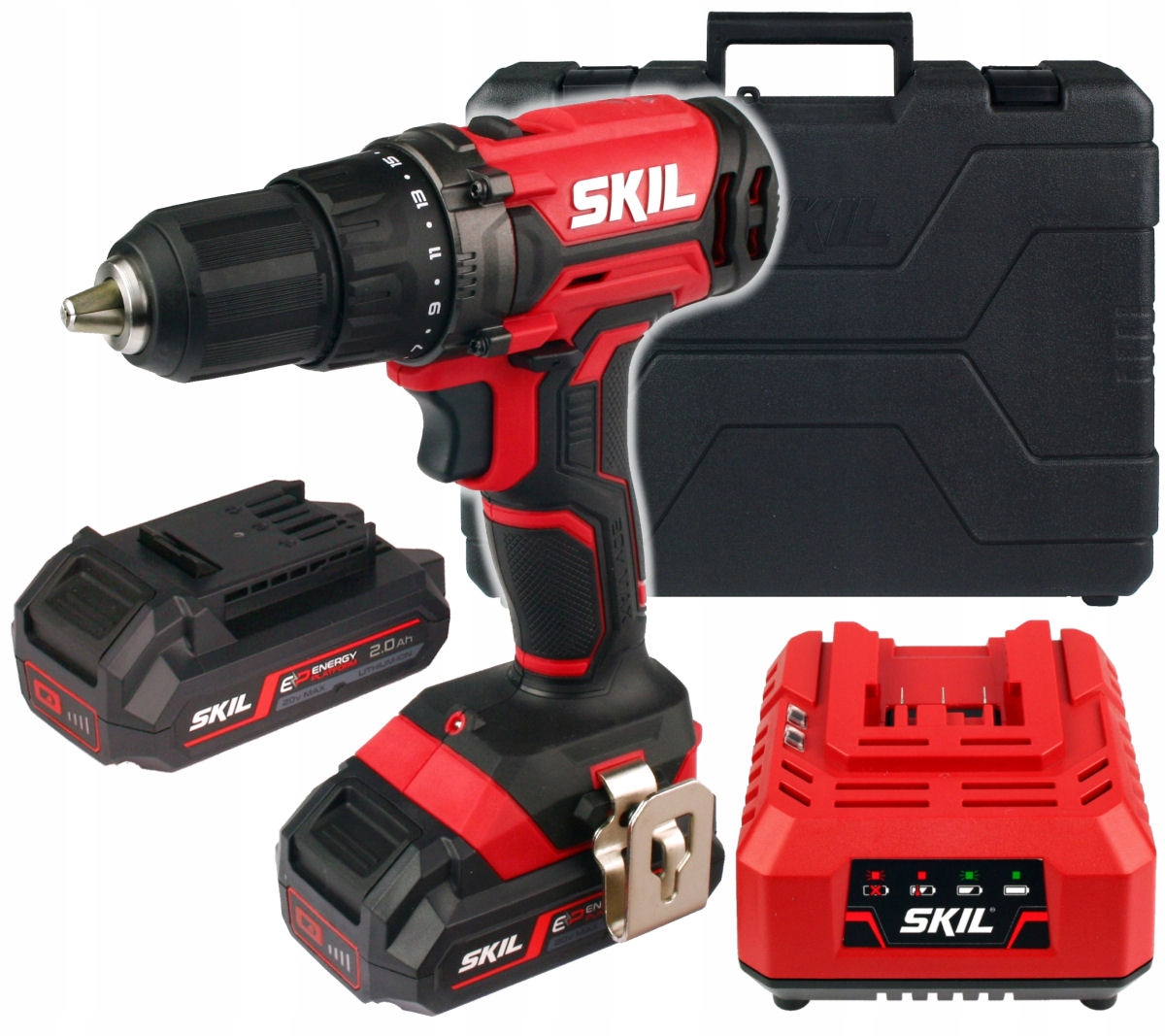 

Wkrętarka 20V 50Nm Skil 2x2,0Ah Walizka