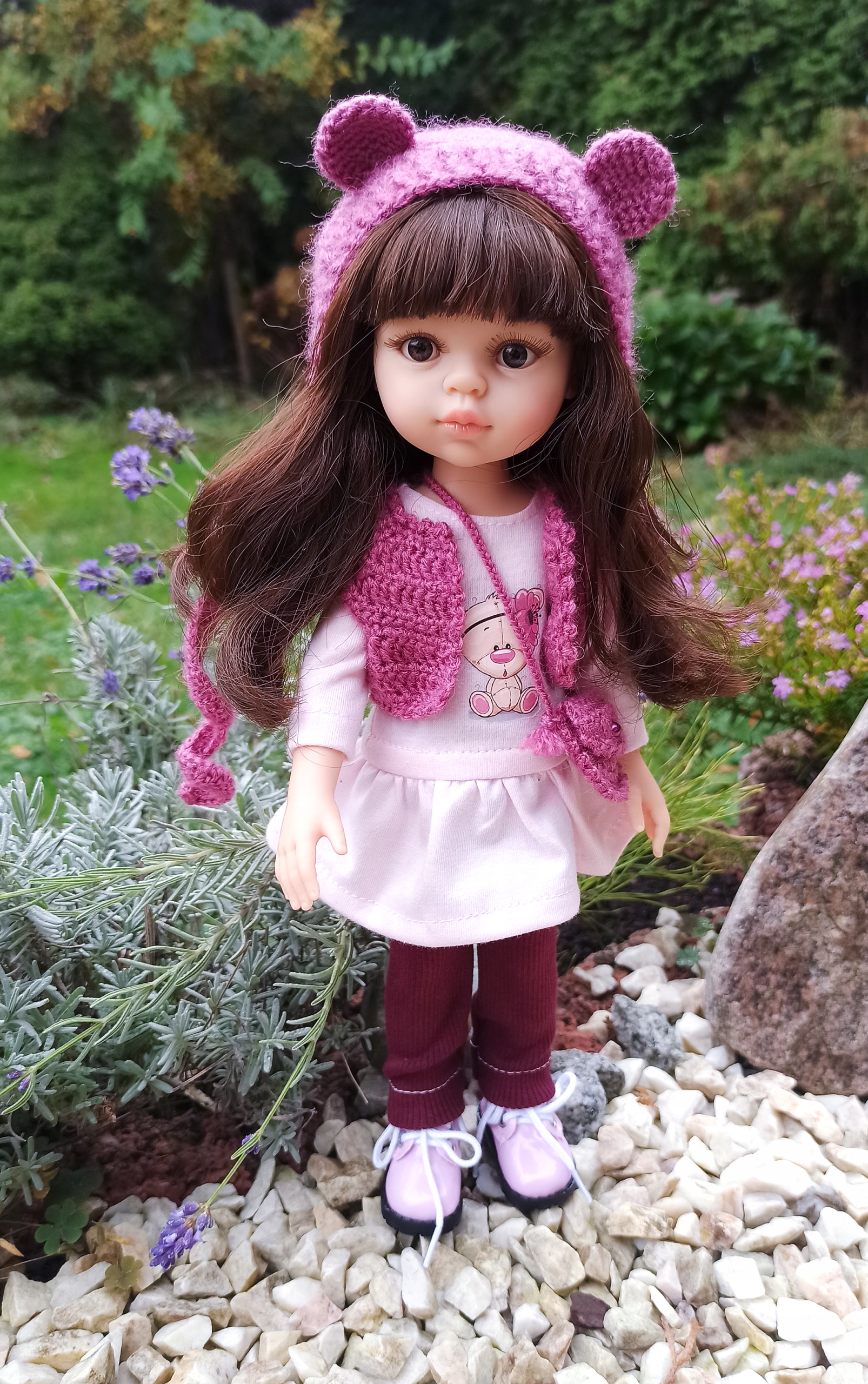 LALKA hiszpańska PAOLA REINA 32cm CAROL + ubranka, buciki +pudełko Seria Paola Reina 32cm