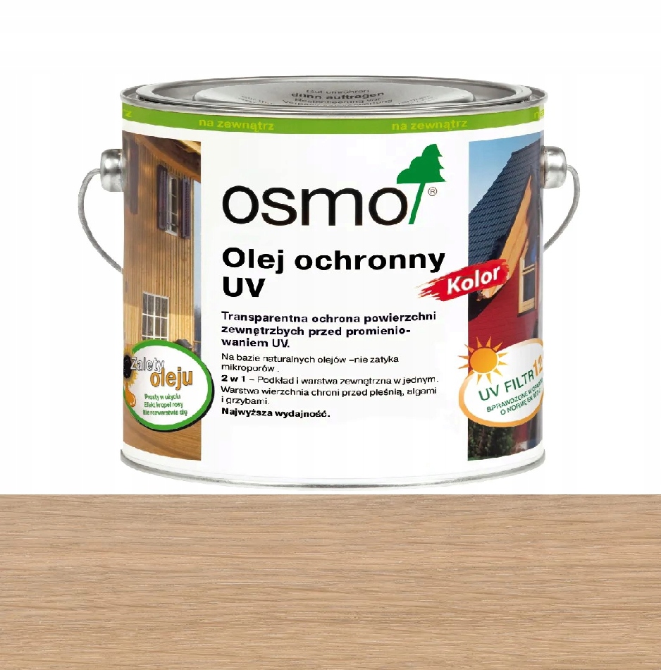 Osmo Olej Ochronny Uv Kolor Surowe Drewno 429 3L