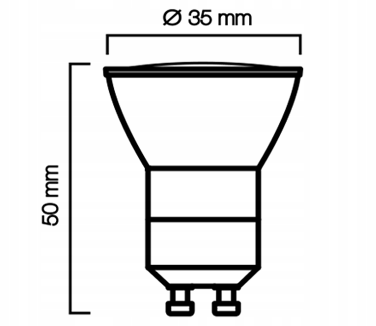 ŻARÓWKA LED LAMPA LEDSYSTEMS GU11 3W 3000K 270lm Kod producenta Ele000040