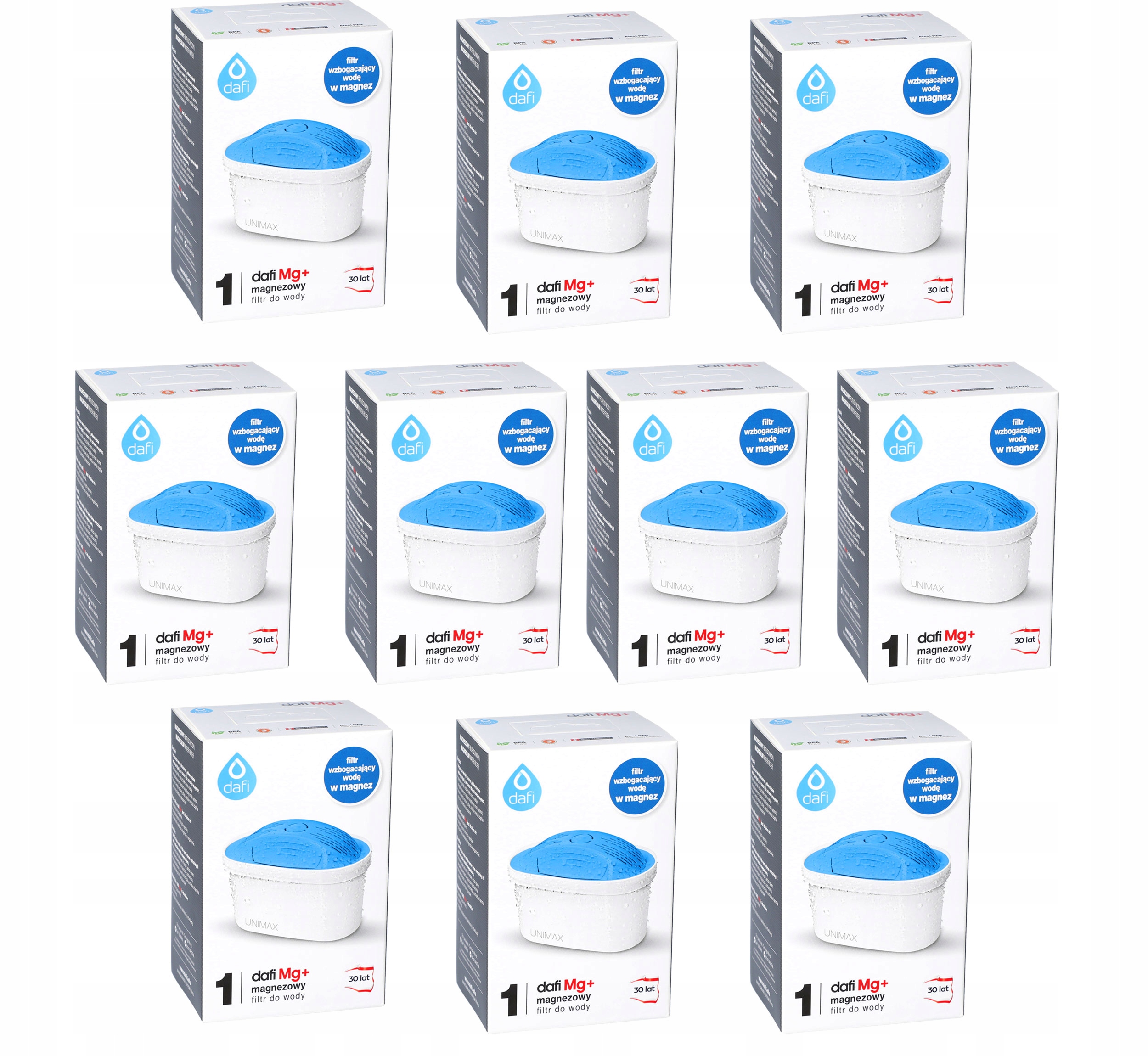 

Filtr Wkład Dafi Unimax Mg+ 10 Szt