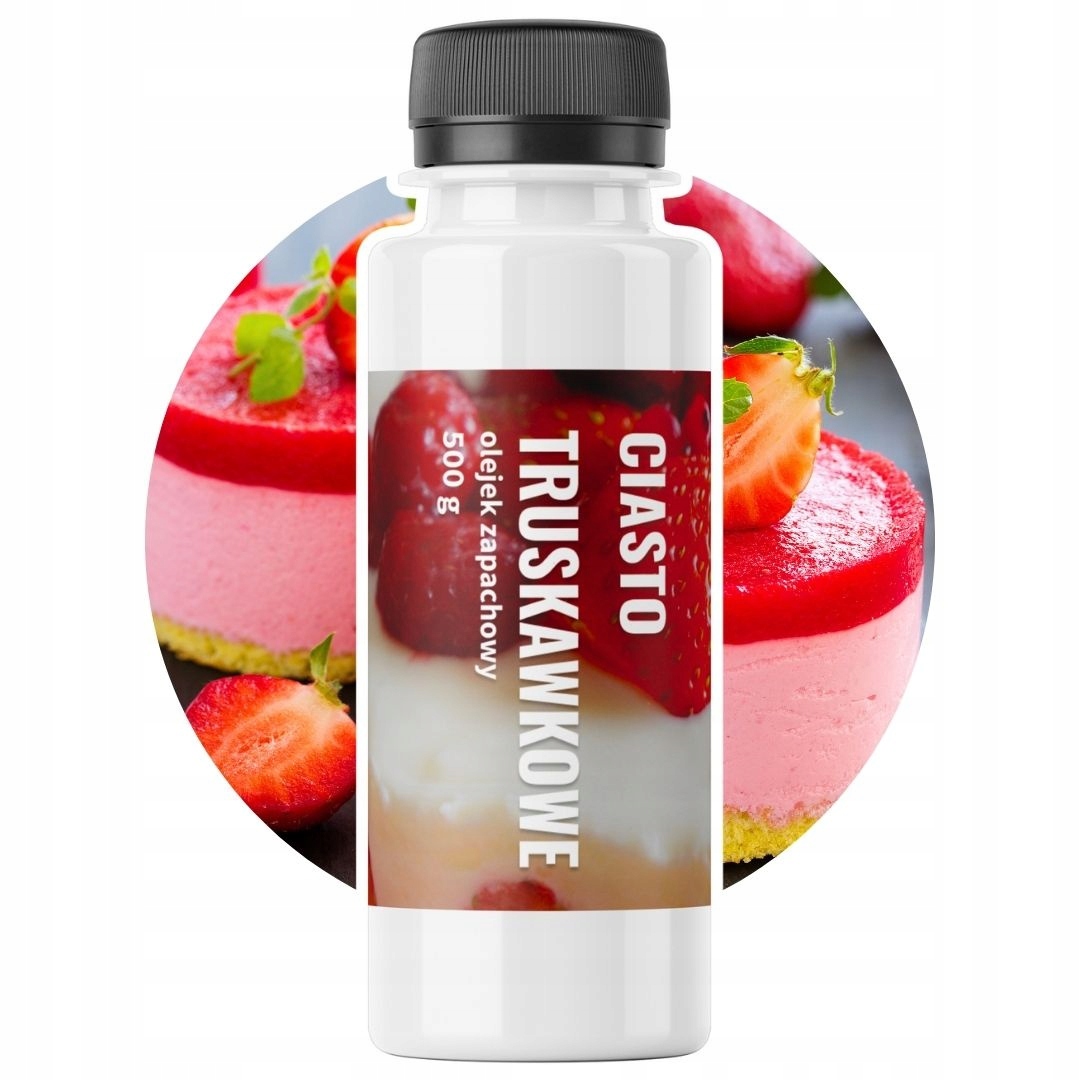 Vonný olej Jahodový Koláč 500 g na svíčky, glycerinová báze