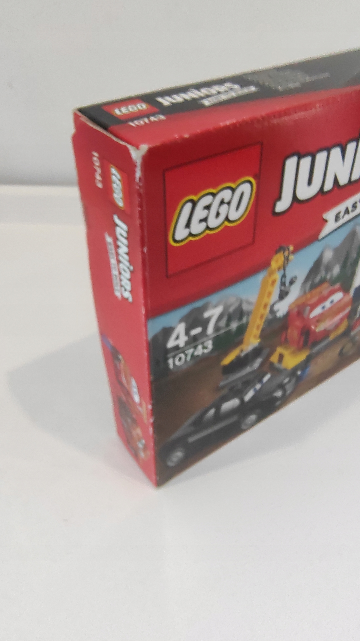 LEGO 10743 Juniors - Auta 3 - Warsztat Smokey’ego. Otwarte plomby Marka LEGO