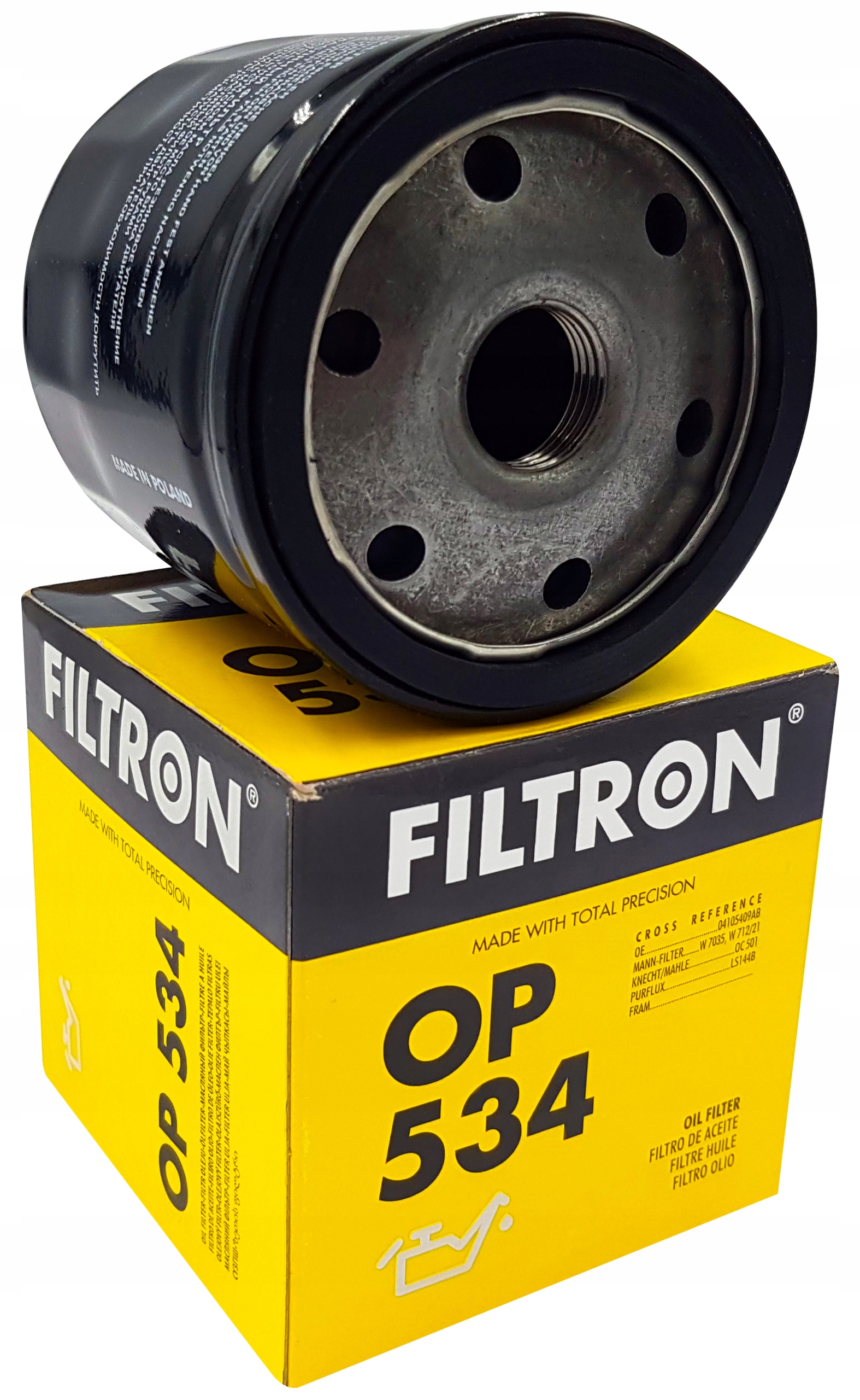 

Filtron Filtr Oleju Op 534 Dodge Caravan 3.3 00-12