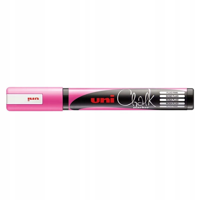 Marker kredowy UNI Chalk PWE-5M (różowy) Marka Uni