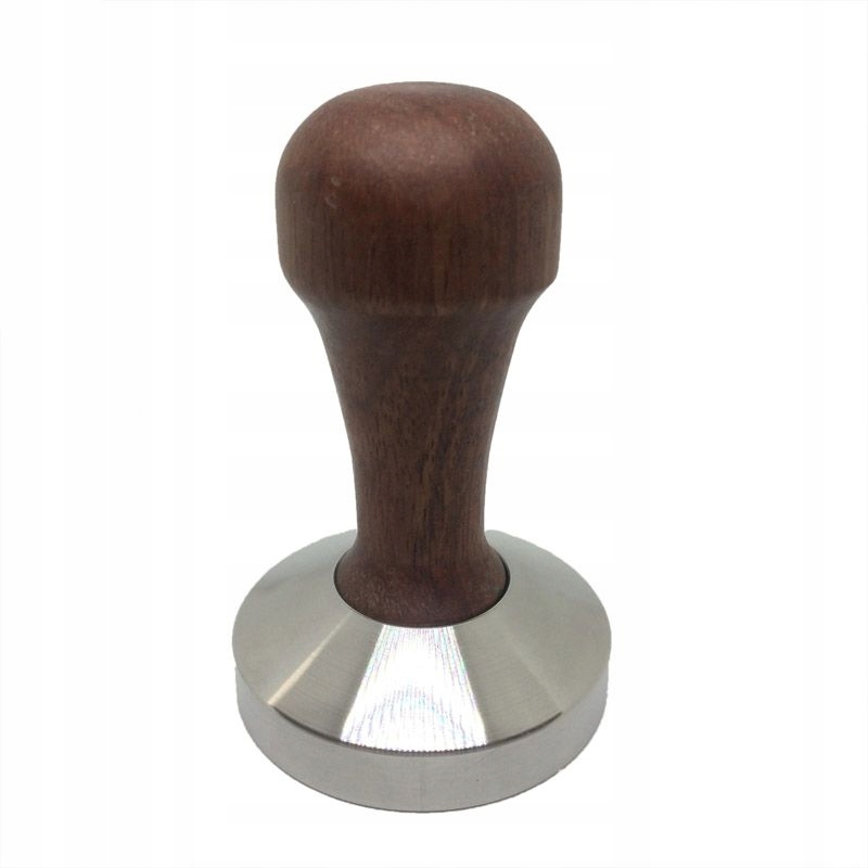 Levně Tamper Kaffia 53mm flat ořech