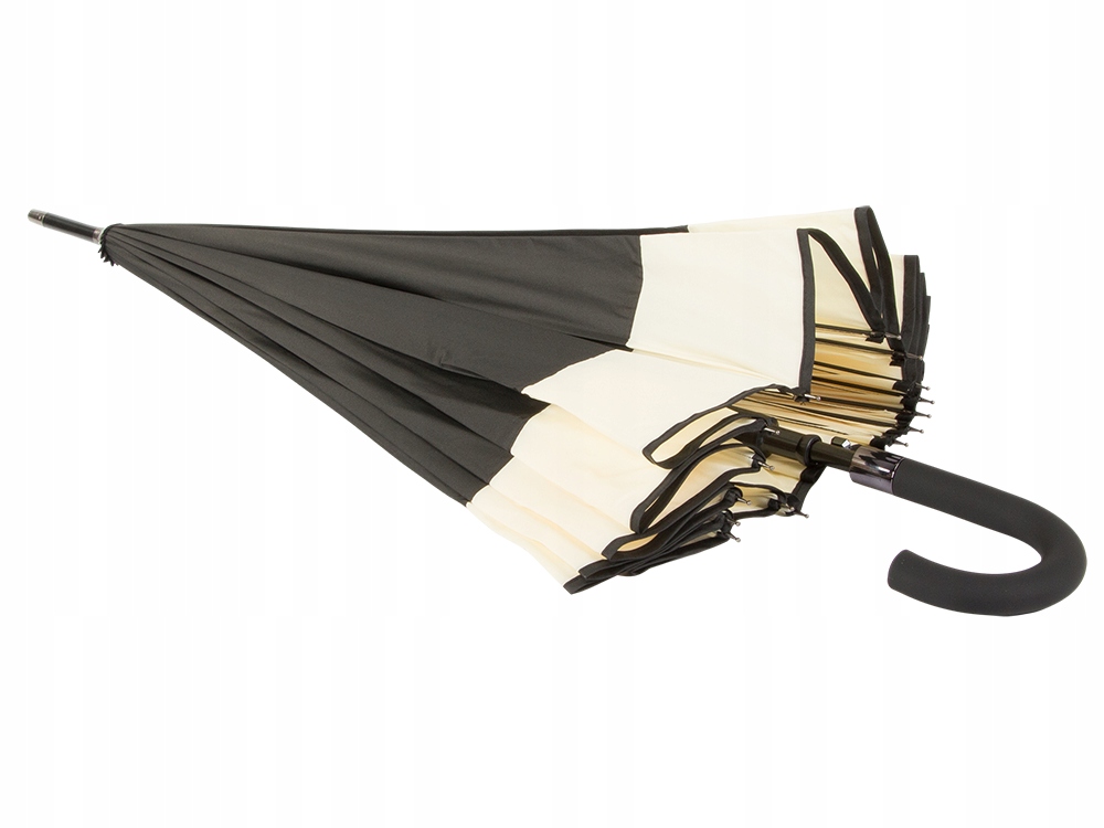 ELEGANCKI DUŻY PARASOL RZĄDOWY MOCNY XXL ANTYPOŚLIZGOWA RĄCZKA AUTOMATYCZNY Płeć uniseks