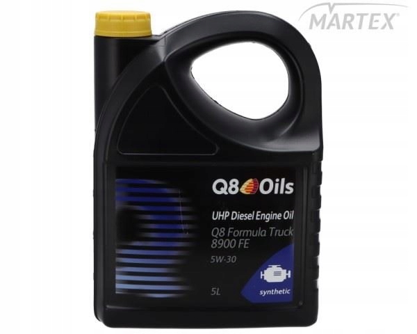 Olej Q8 F Truck 8900 Fe 5V30 5L Acea E6/E8/E7/E9/E11; Mb 228.51/228.31; Sca