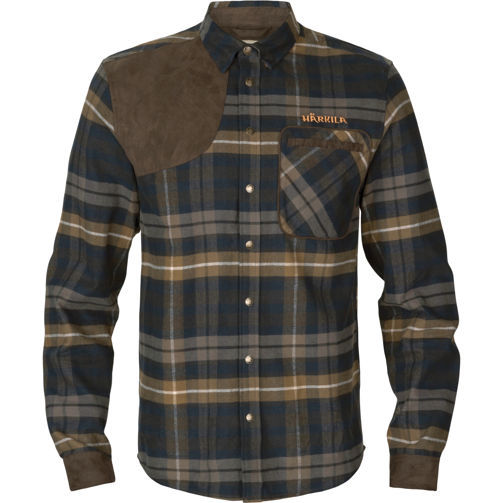 Koszula myśliwska Harkila Jarne Shooting L/s 10032 Dark Olive XL