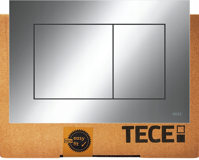 Przycisk Podwójny Spłukujący Do Stelaża Podtynkowego Tece Now Chrom Połysk