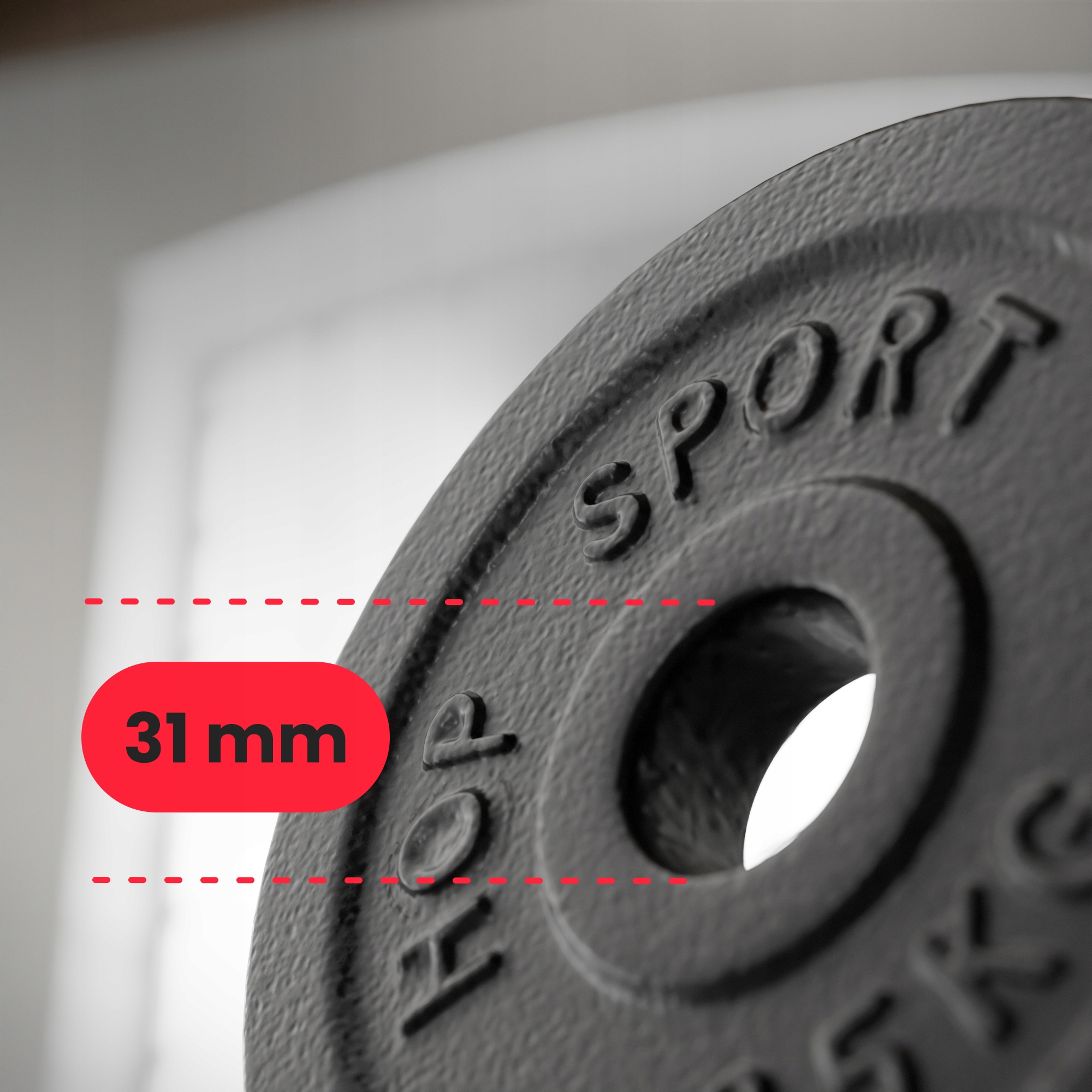 Zestaw obciążeń żeliwnych gryf prosty sztanga hantle domowa siłownia 79kg Kod producenta Strong 79kg