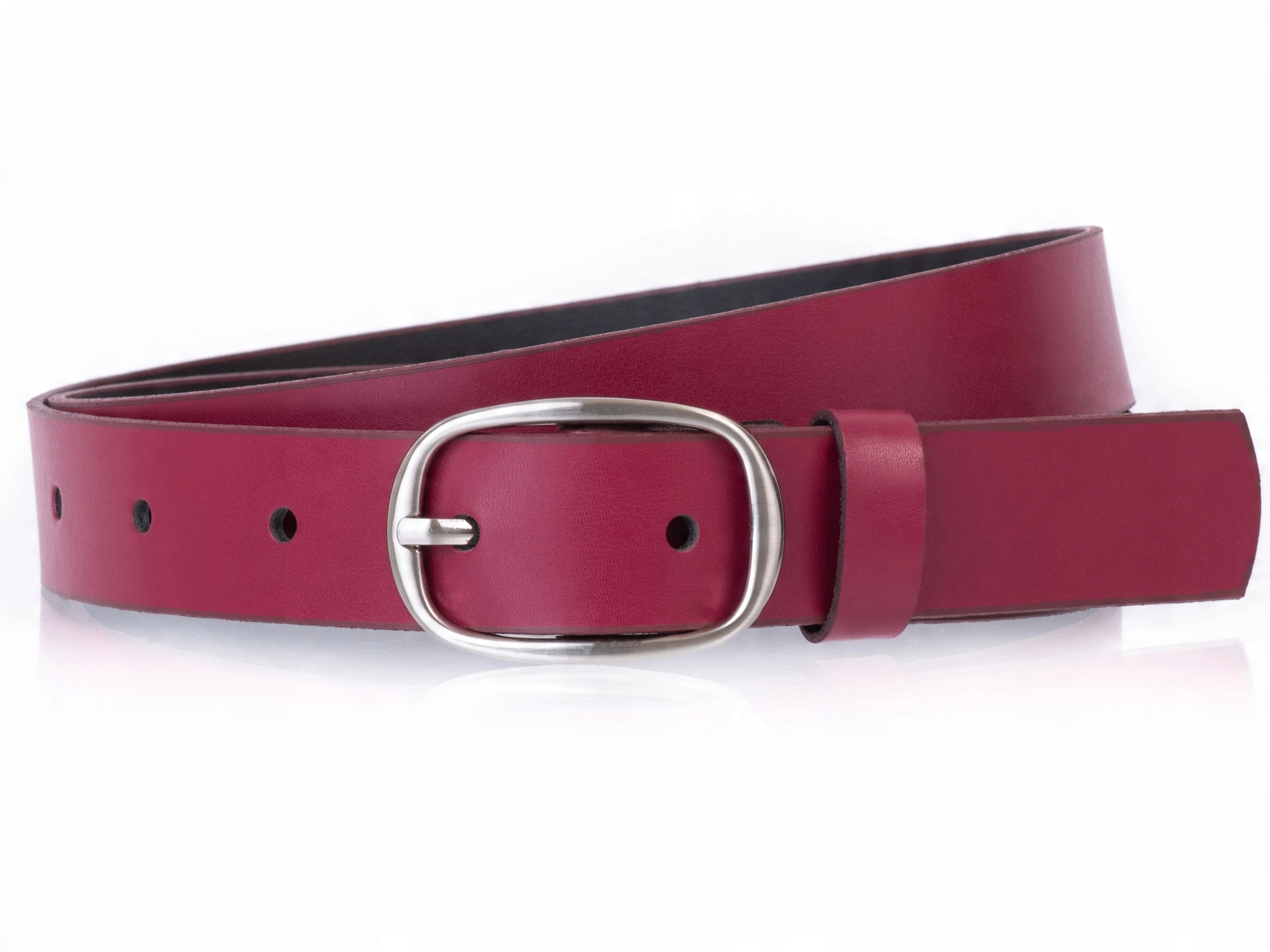 

Pasek Skórzany damski do spodni Biskupi 3cm | 60