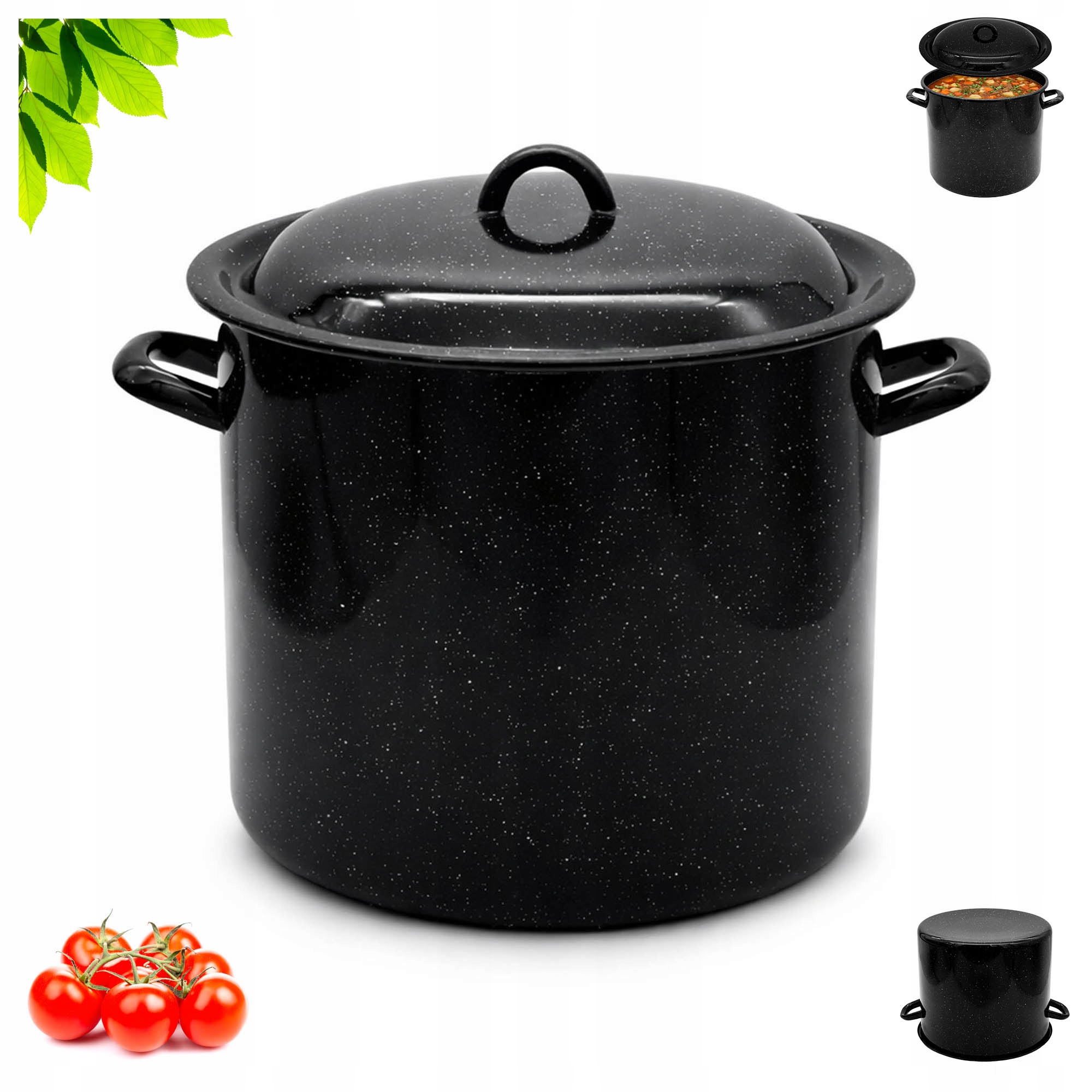 Hrnec Tradiční s kuchyňským víkem Mramor 28 cm