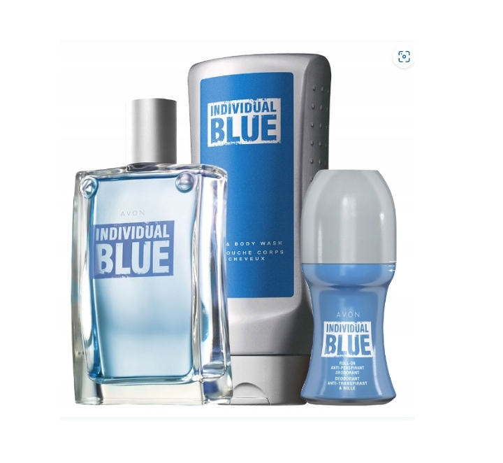 INDIVIDUAL BLUE ZESTAW 3 SZT. TOREBKA AVON
