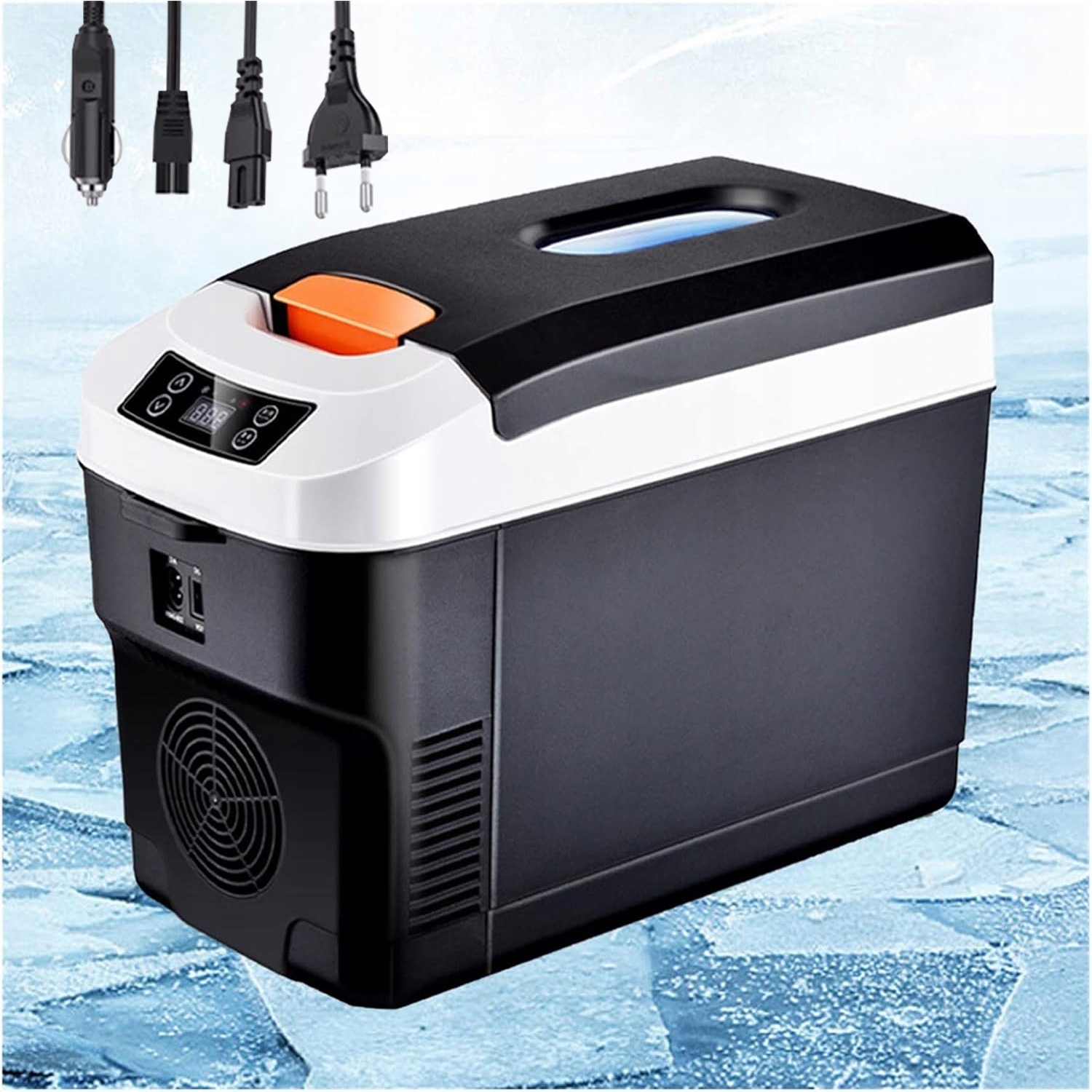 Przenośna mała zamrażarka samochodowa do użytku domowego na zewnątrz 10L