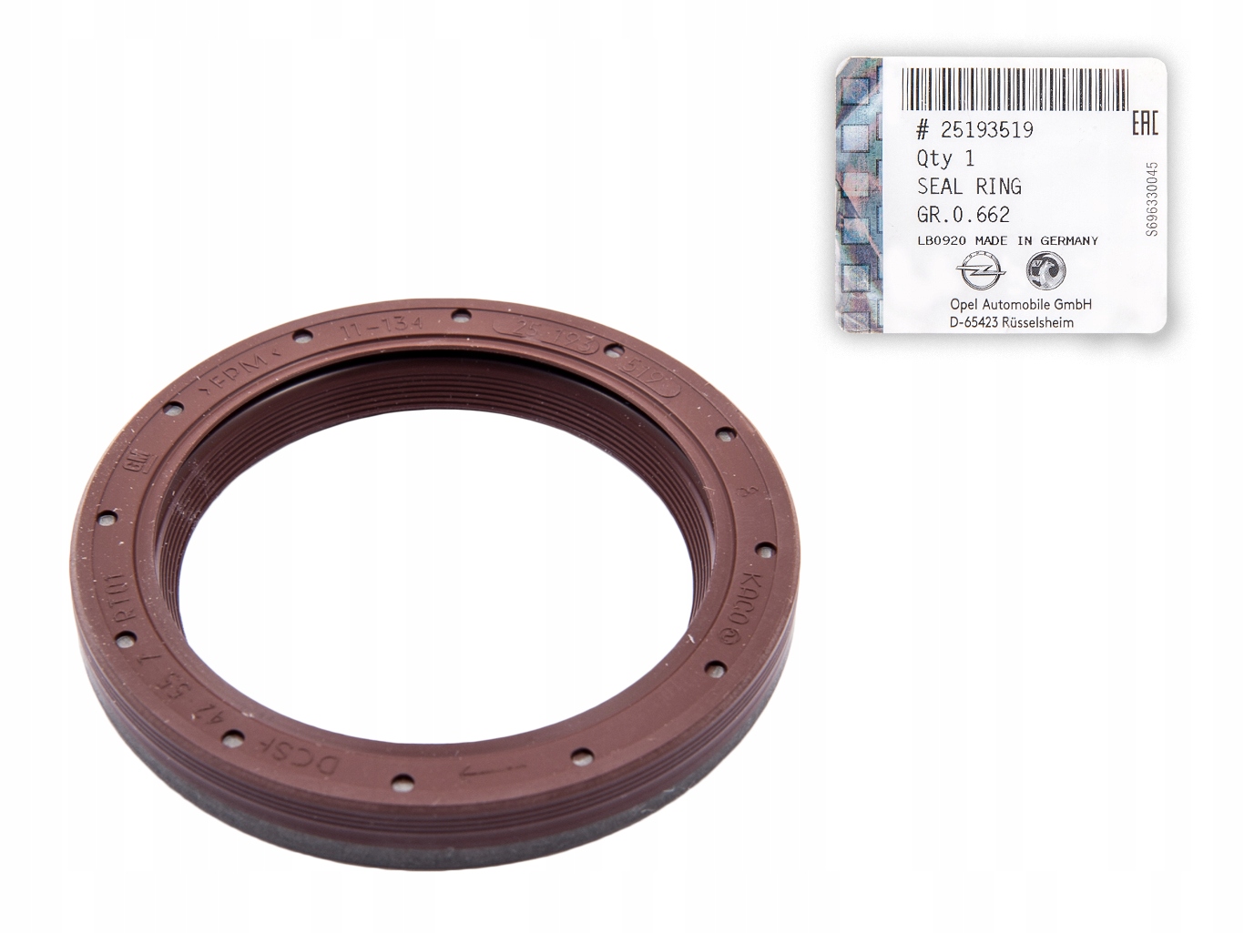 USZCZELNIACZ POMPY OLEJU OE OPEL INSIGNIA 1.4 2.0T