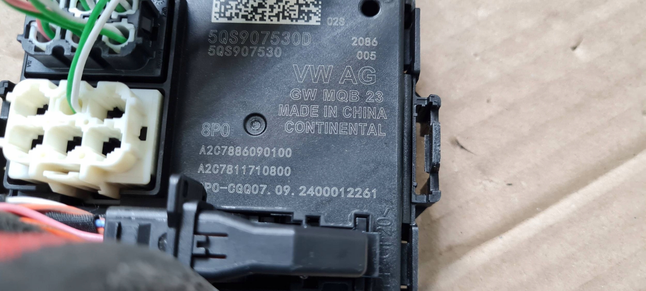 S3 8Y A3 LIFT module control unit GATEWAY 5QS907530D VW AUDI