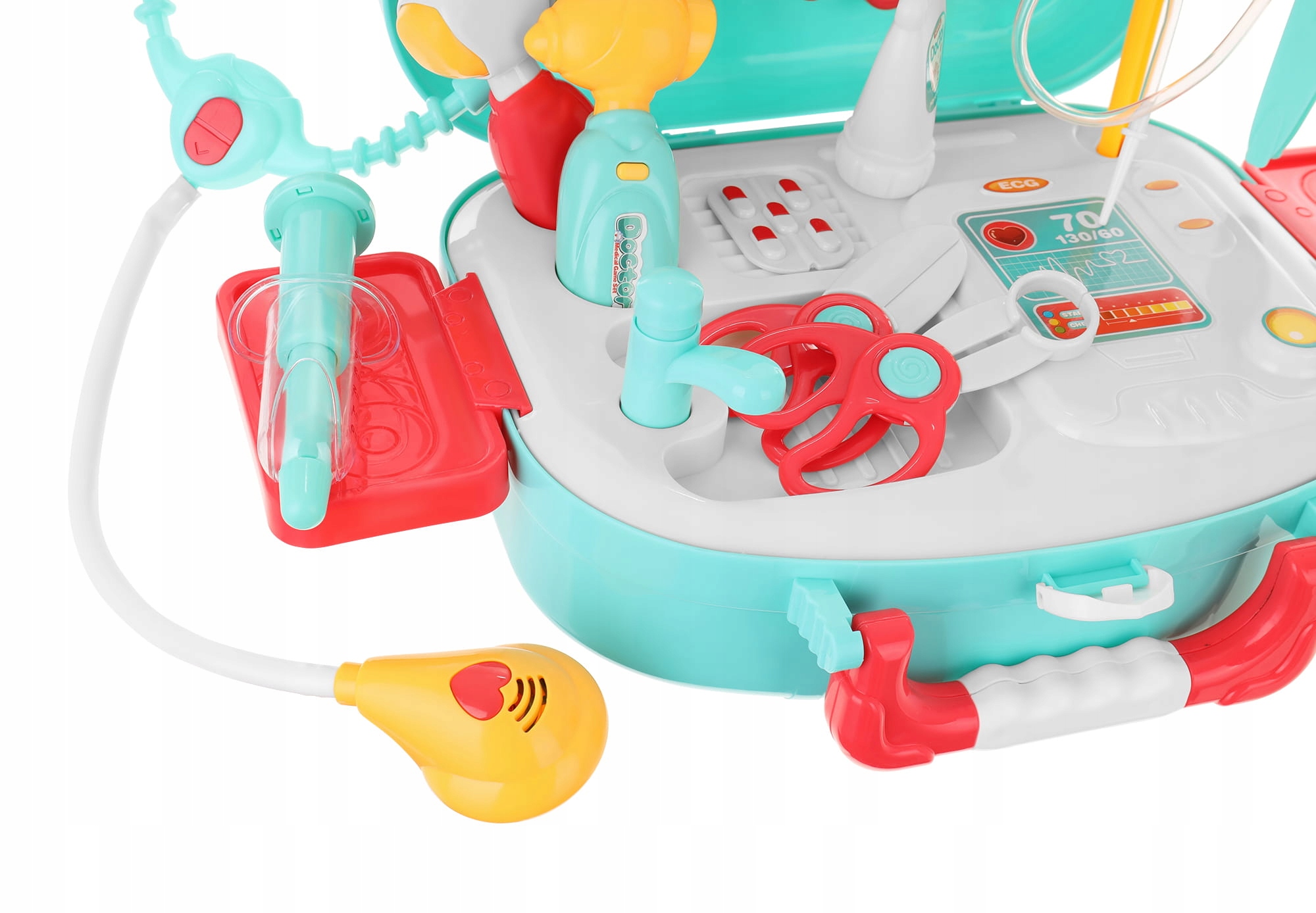 LT340 ZESTAW DOKTORA MAŁEGO LEKARZA W WALIZCE RADIO AKCESORIA Marka LandToys