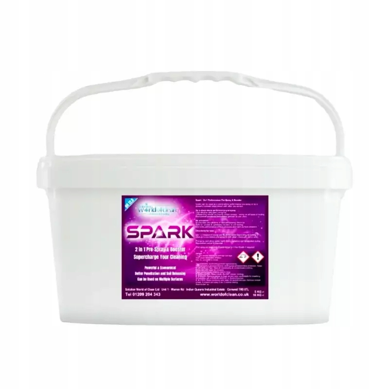 Levně Řešení World of Clean Spark 5KG Pre Spray & Booster