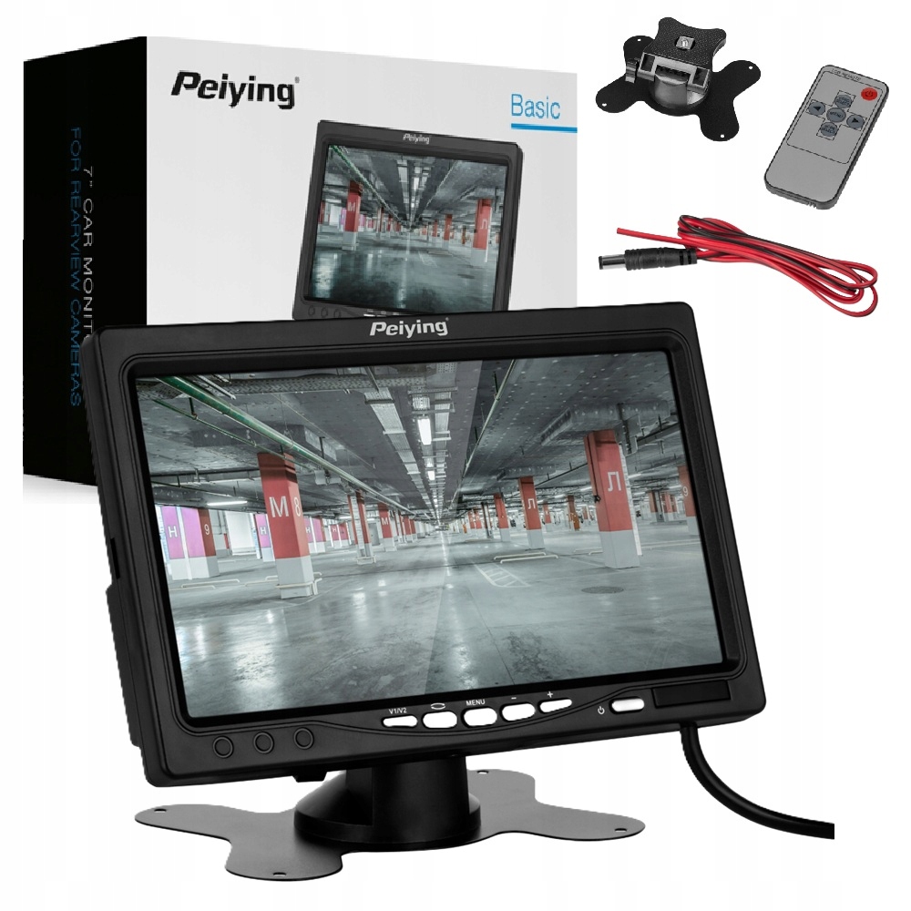 7'' automobilový monitor Peying PY0110 2, kanály pre cúvaciu kameru