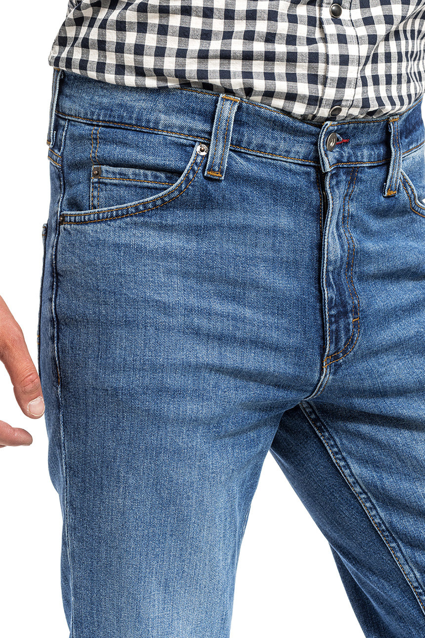 MUSTANG TRAMPER MĘSKIE SPODNIE JEANSOWE W36 L32 Model Tramper Tapered