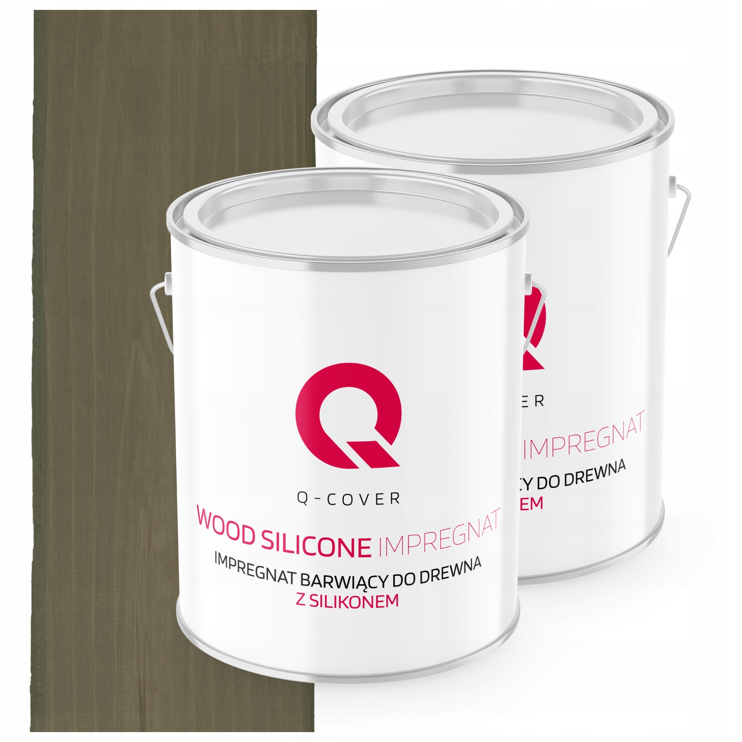 Impregnační Nátěr Na Dřevo S Ochranným Silikonem, Barva Hnědá, Šedá, 2X2,5 L Uv