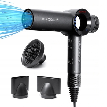 BlacKomb Stylance AS002 Dryer, Sušička s ionizáciou kyslíka a difuzérom 290 g
