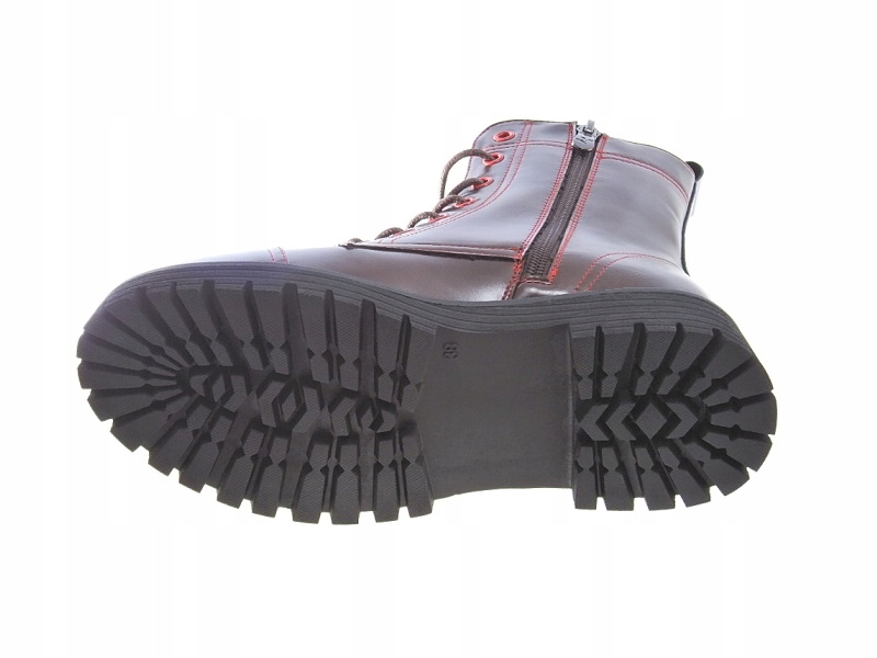 TRAPERY BOTKI OCIEPLANE Brown Rozmiar 39