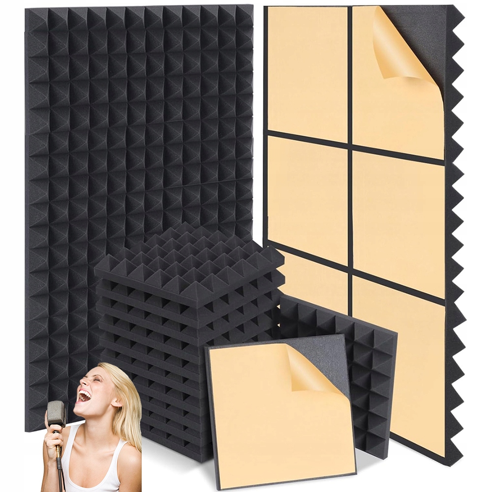 Akustické Panely, Akustické Panely S Nálepkami Pro Zvukové Studio
