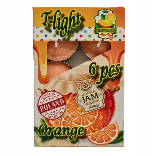 

Podgrzewacz Zapach ORANGE-6 Sztuk (12G)