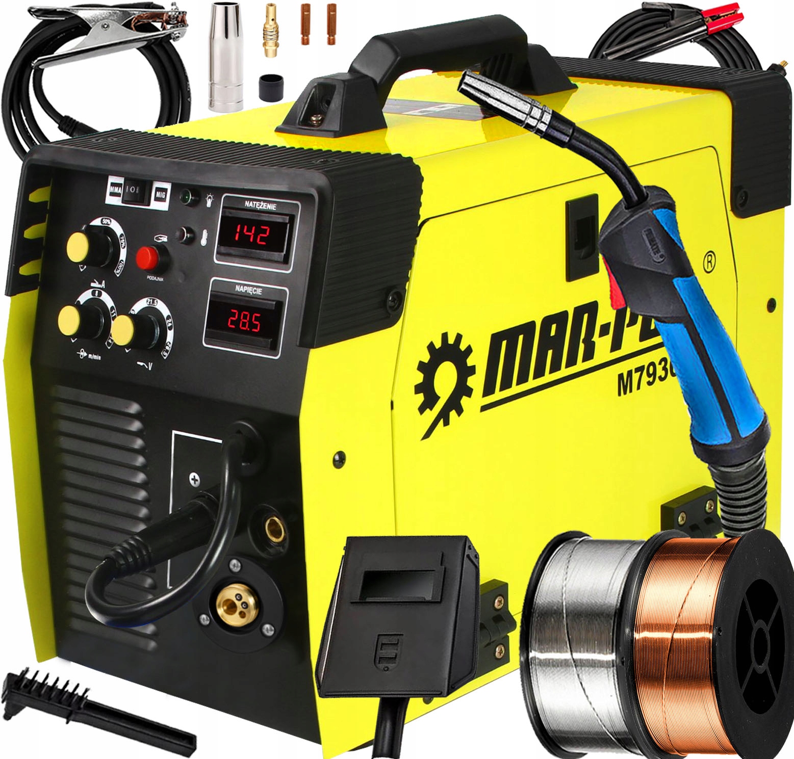 Invertorová Svářečka Mar-pol 40-250A 3W1 230V Tig