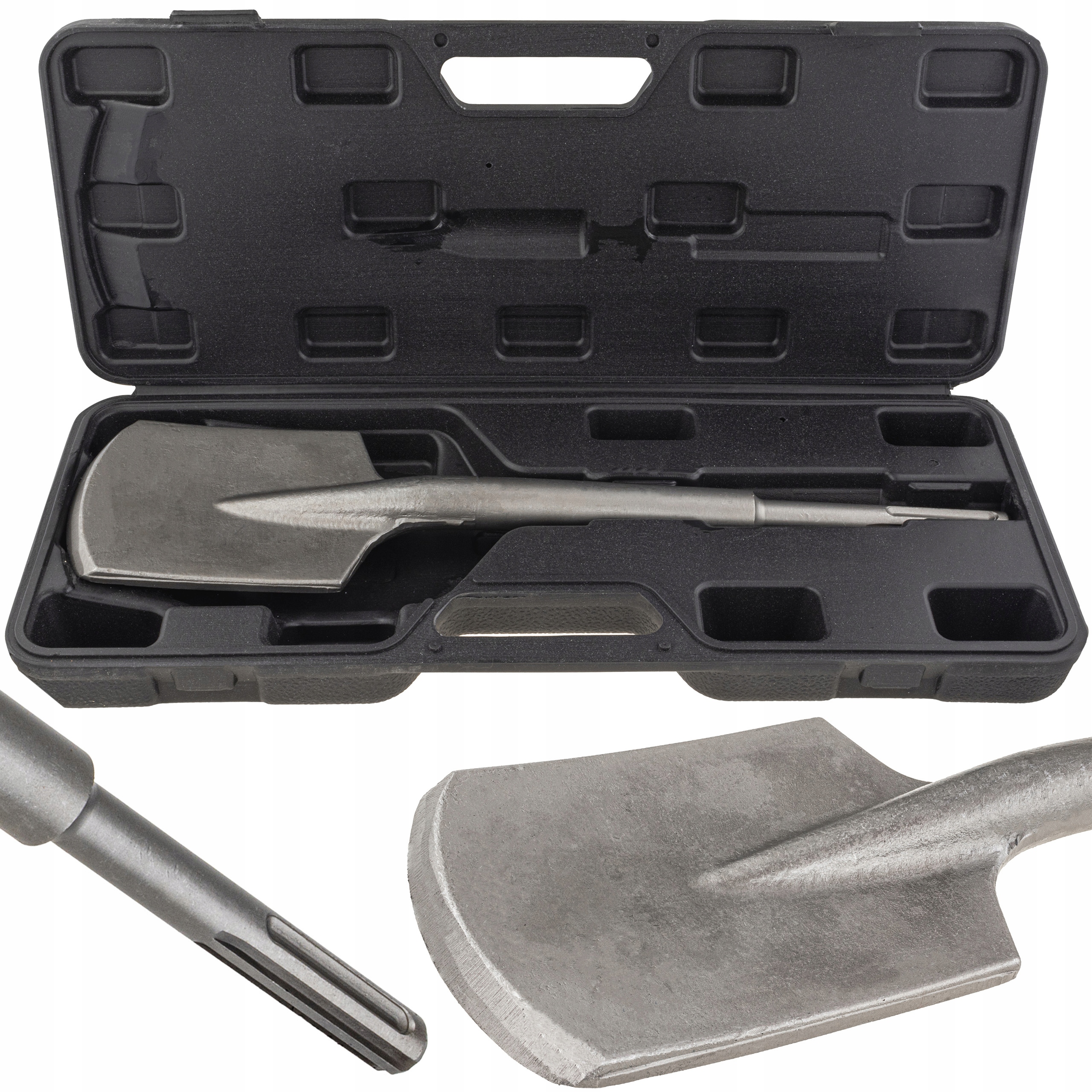 Dláta Na Betonu Dláto Sds Max Řezačka Lopata Cementu Suť 110X410 MM