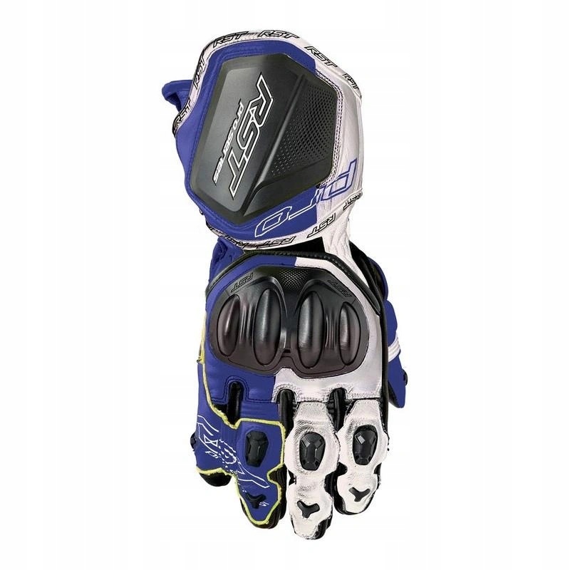 Športové rukavice Rst Pro Gp D3O Black/blue čierna modrá Darčeky