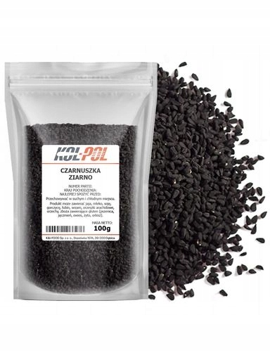 Levně 6 x Černucha Zrno 100 g Černá kmínová přírodní aromatická semena Kol-Pol