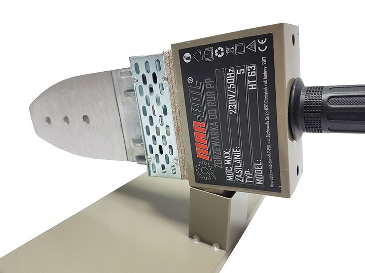 ZGRZEWARKA do ZGRZEWANIA RUR zestaw MATRYCE PE PP Zasilanie sieciowe